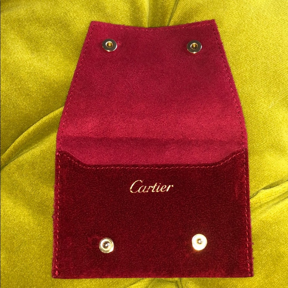 Cartier Jewelry Pouch